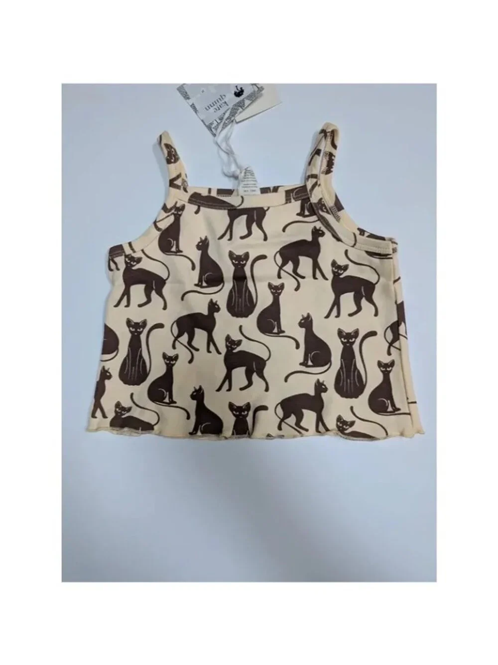 Kate Quinn Neutral Cats 3T Tank Jade Set